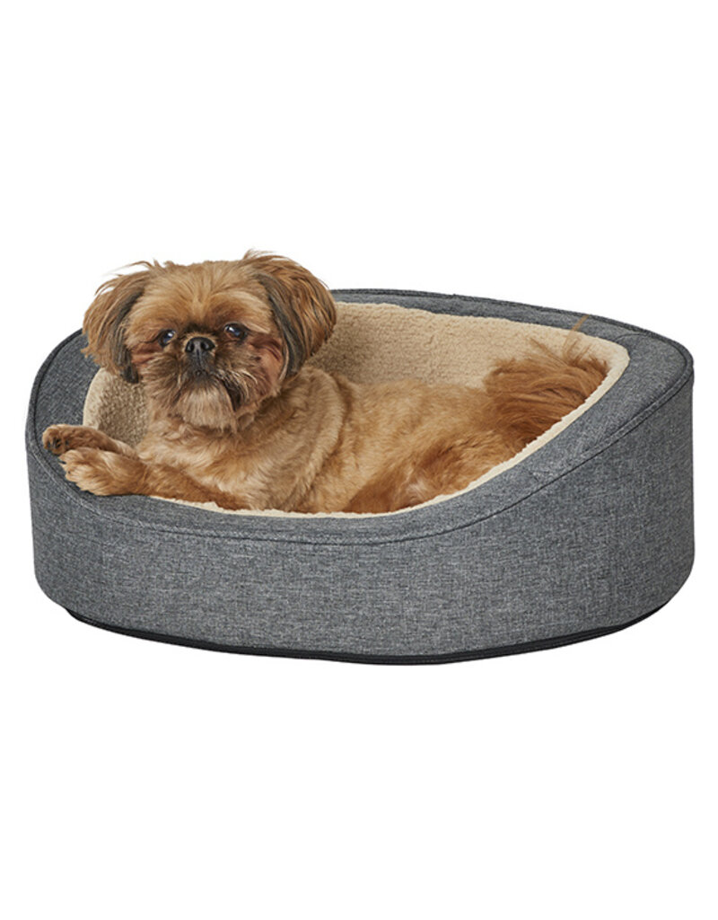 MidWest Midwest QuietTime Deluxe Hudson Pet Bed Gray