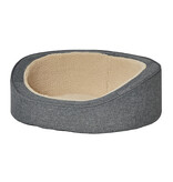 MidWest Midwest QuietTime Deluxe Hudson Pet Bed Gray