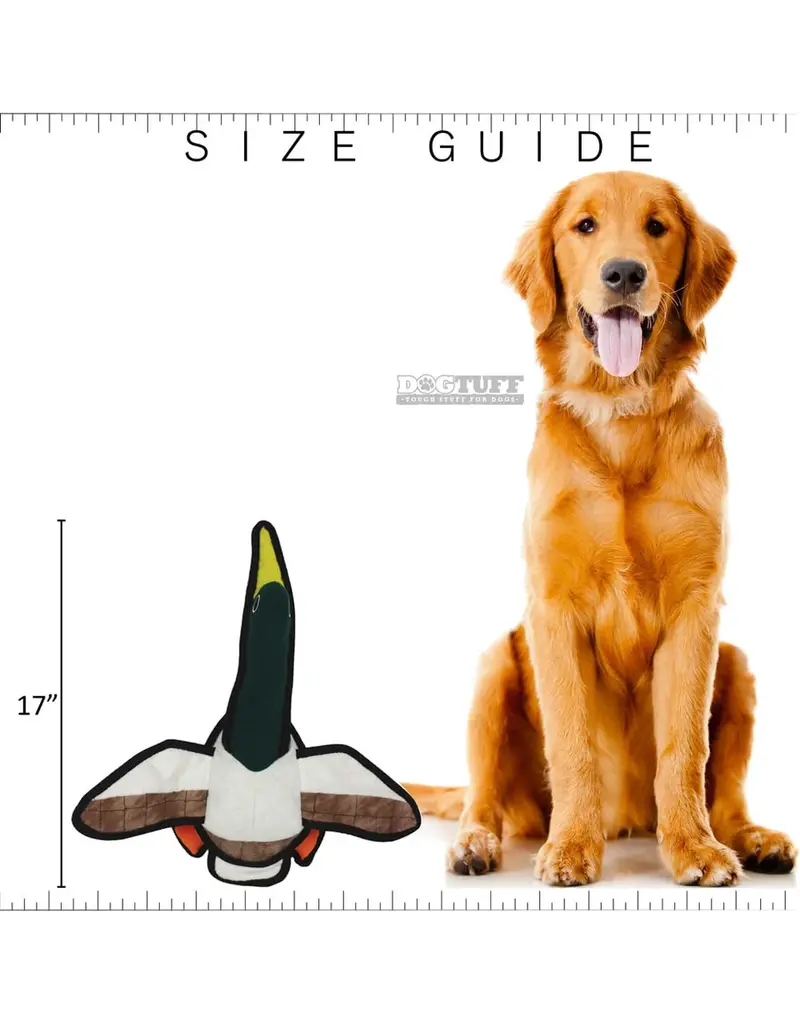 VIP Products Tuffy Durable Dudley the Duck Dog Toy