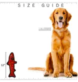 VIP Products Tuffy Durable Ultimate Trout Dog Toy Red