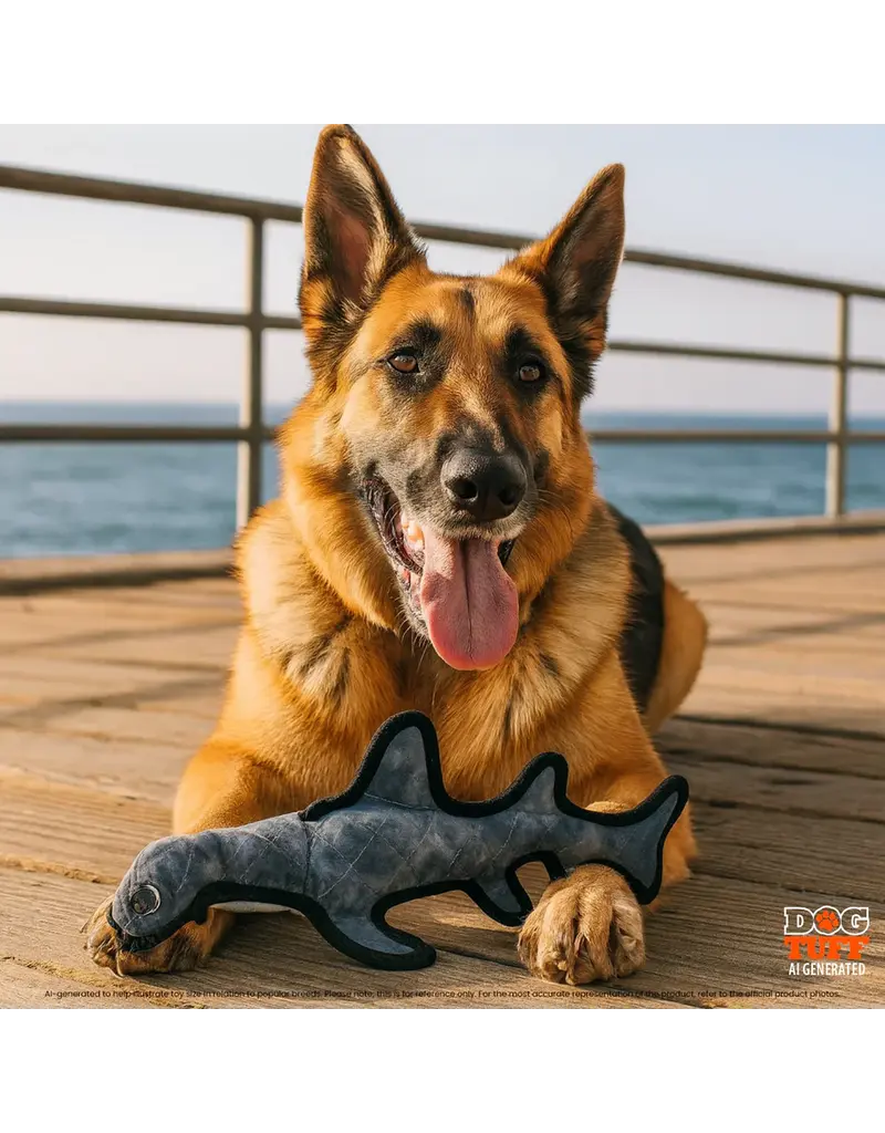VIP Products Tuffy Durable Hadley Hammerhead Shark Dog Toy