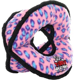 VIP Products Tuffy Durable Ultimate 4 Way Ring Dog Toy Pink
