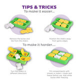 Outward Hound Outward Hound Brick Dog Puzzle Green Level 2