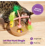 Outward Hound Catstages Hunt and Wobble Fruit Bowl Cat Toy
