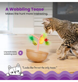 Outward Hound Catstages Hunt and Wobble Fruit Bowl Cat Toy