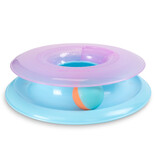 Outward Hound Catstages Race and Trace Track Interactive Cat Toy with Catnip Diffuser