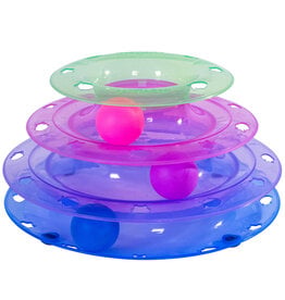 Outward Hound Catstages Meowsome Tower of Tracks Interactive Cat Toy