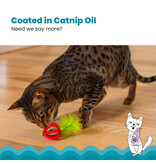 Outward Hound Catstages Dental Strawberry Teether Cat Toy
