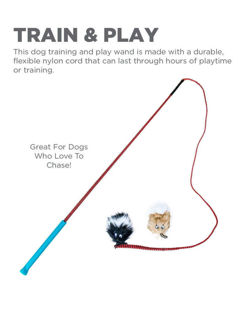 Outward Hound Outward Hound Tail Teaser Dog Wand Lure Toy