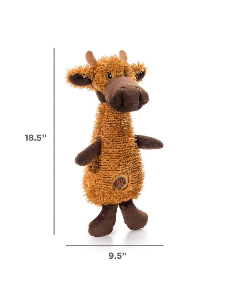 Outward Hound Outward Hound Scruffles Plush Dog Toy Moose Lg