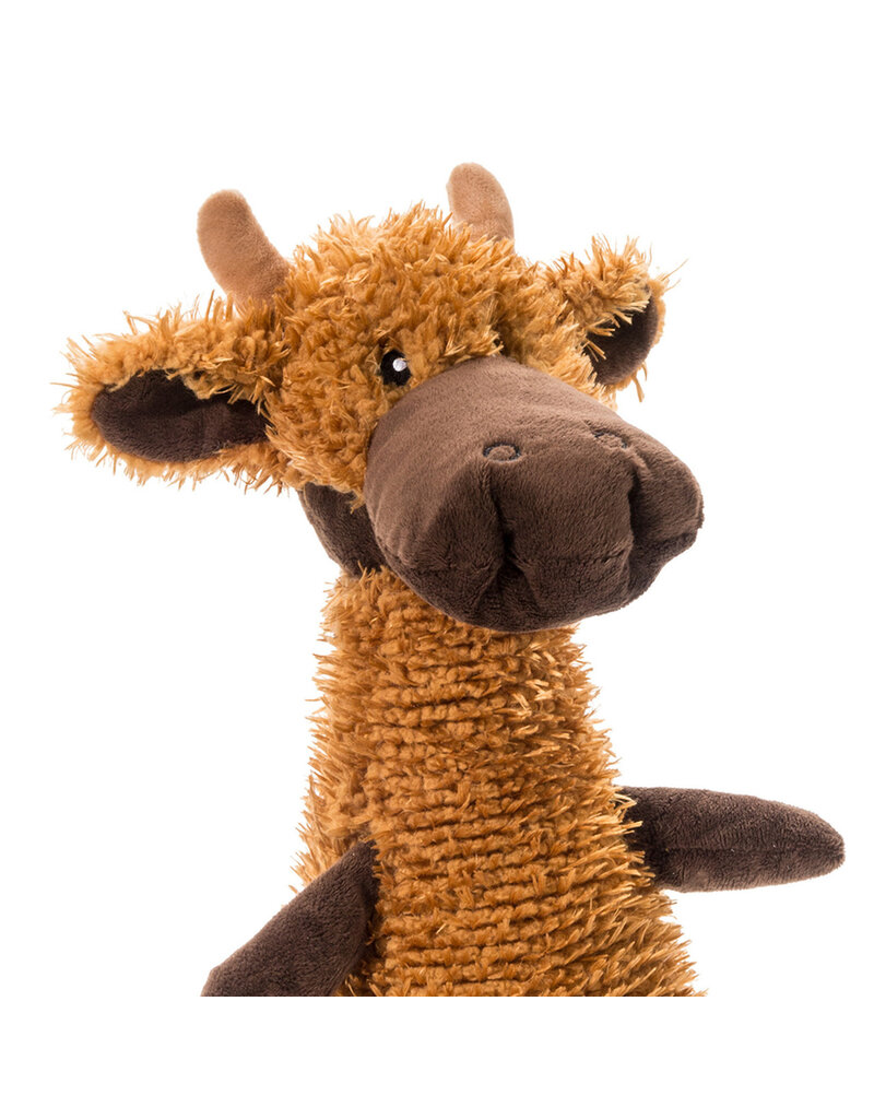 Outward Hound Outward Hound Scruffles Plush Dog Toy Moose Lg