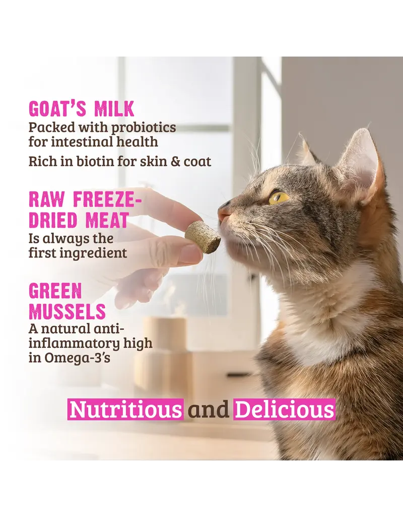 RAWZ Rawz Cat Treats Freeze Dried Rabbit/Goat Milk