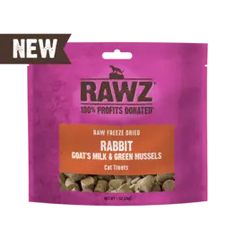 RAWZ Rawz Cat Treats Freeze Dried Rabbit/Goat Milk