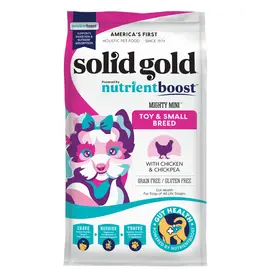 Solid Gold Solid Gold NutrientBoost Toy & Small Breed Grain Free Chicken Dry Dog Food