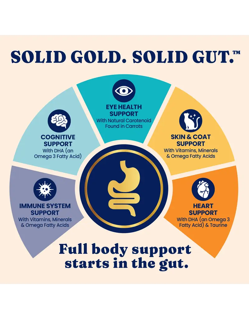 Solid Gold Solid Gold Katz-N-Flocken Lamb & Brown Rice Dry Cat Food 4 lb
