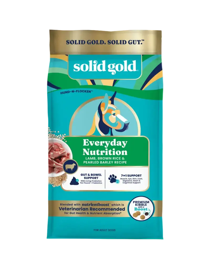 Solid Gold Solid Gold Hund N Flocken NutrientBoost Lamb & Rice Dry Dog Food