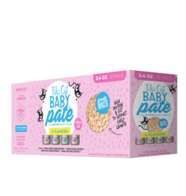 Tiki Pet Tiki Cat Baby Pate Kitten Variety Pack 2.4 Oz Can 12-pk