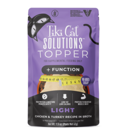 Tiki Pet Tiki Cat Solutions Light Topper Chicken & Turkey 1.5 Oz Pouch