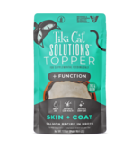 Tiki Pet Tiki Cat Solutions Skin & Coat Topper Salmon in Broth 1.5 Oz Pouch