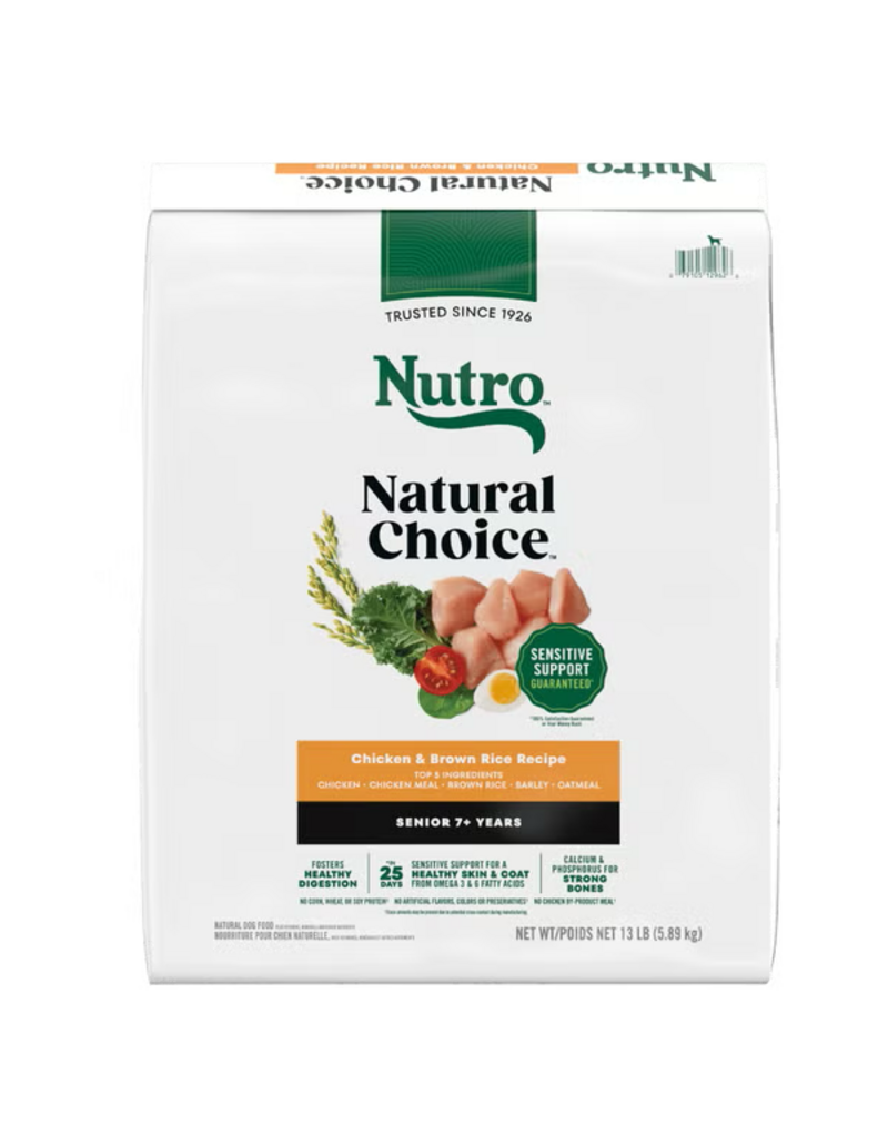 Nutro Nutro Natural Choice Senior Chicken & Brown Rice Dry Dog Food