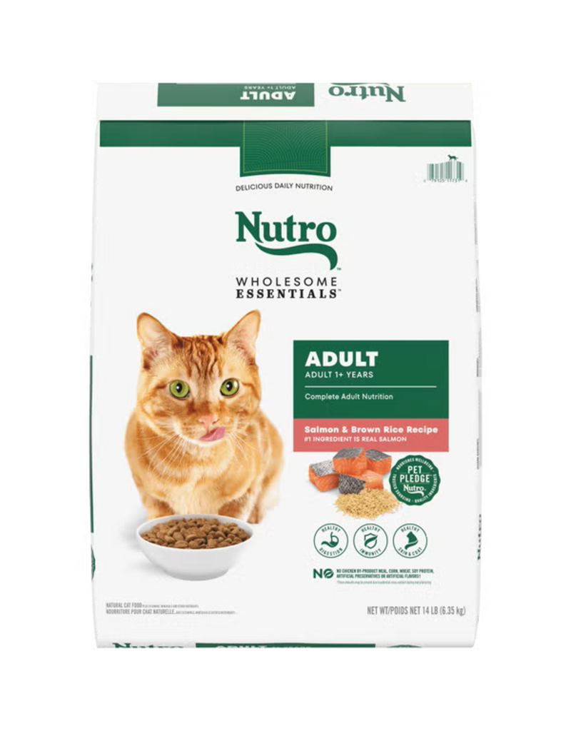 Nutro Nutro Wholesome Essentials Adult Salmon & Rice Dry Cat Food 5 Lb