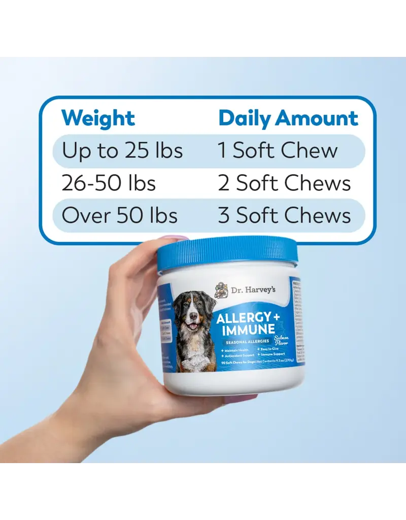 Dr Harvey Dr Harvey's Allergy & Immune Support Soft Chews Salmon 9.5oz