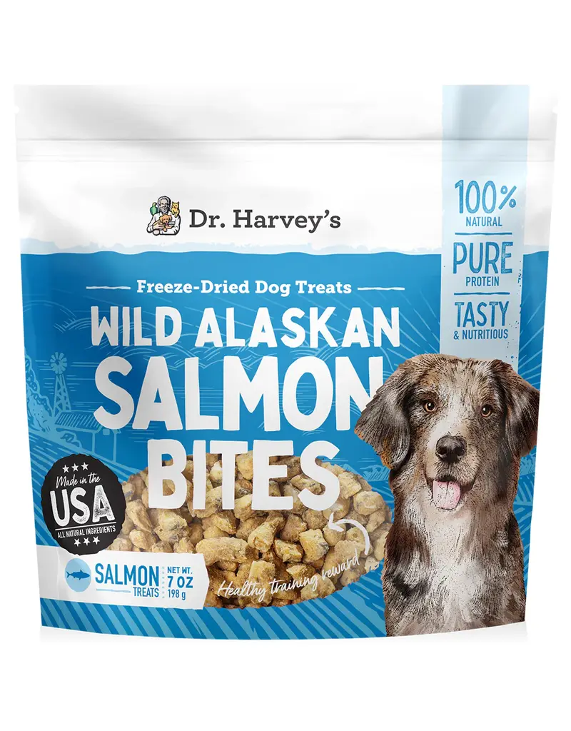 Dr Harvey Dr Harvey's Wild Alaskan Salmon Bites 7 Oz