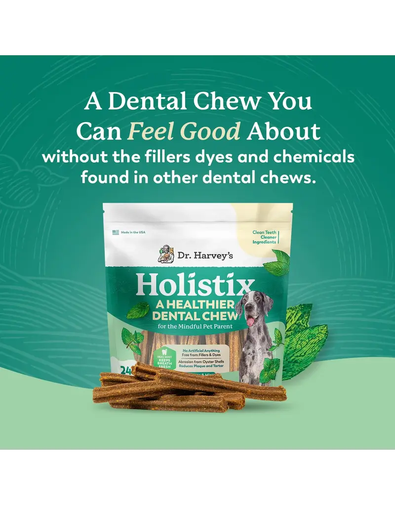 Dr Harvey Dr Harvey's Holistix Dental Chews 24 Oz
