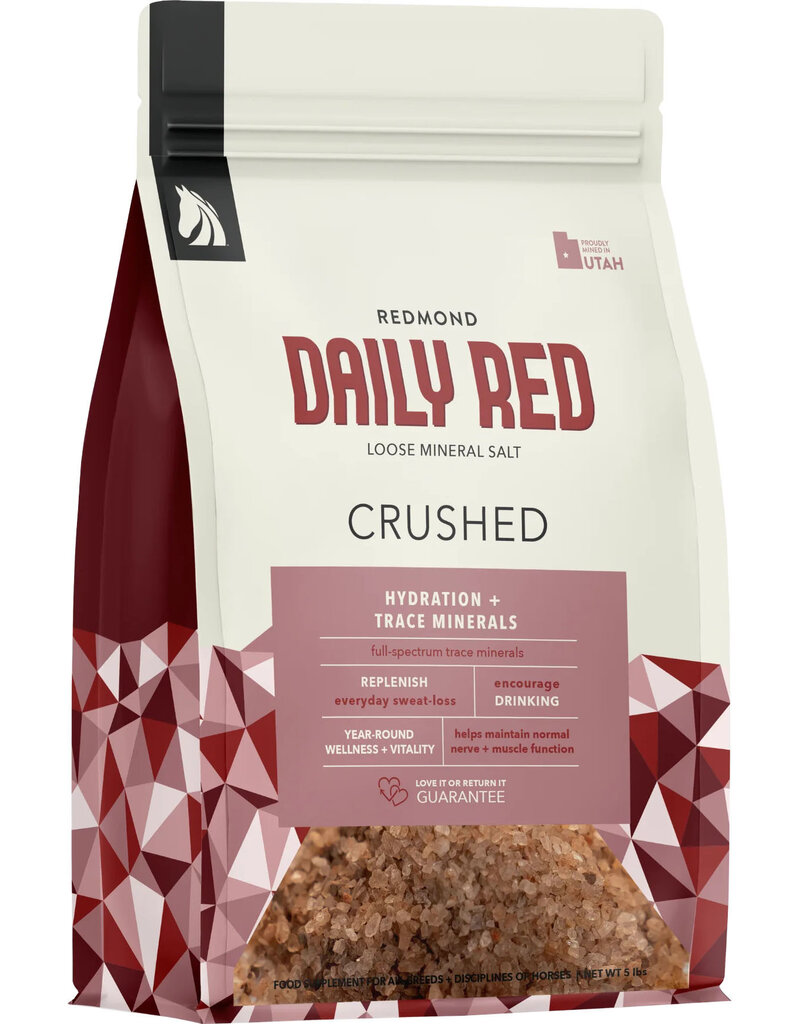 Redmond Daily Red Crushed Hydration Trigger Loose Mineral Salt 5lb