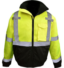 Radians Class 3 Bomber Dog Jacket Medium Green