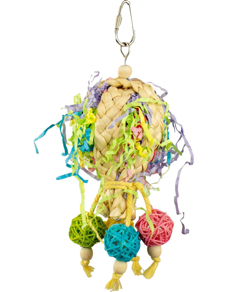 A&E Cage Company Happy Beaks Balloon Burst Bird Toy