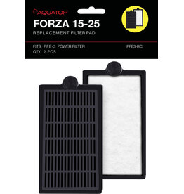 Aquatop Forza Filter Pad Activated Carbon 15-25 G PFE-3 2 Pk