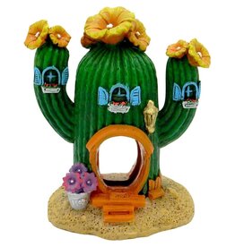 Blue Ribbon Pet Exotic Environments Cactus Hideaway Sm Aquarium Ornament