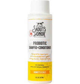 Skout's Honor Probiotic Shampoo and Conditioner Honeysuckle 16 Oz