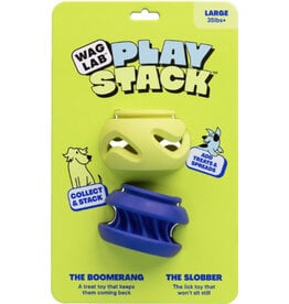 Waglab Waglab The 2-Pack Play Stack For Dogs Lg Multi