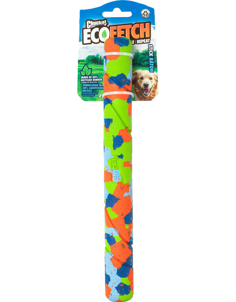 Chuck It! Chuck it Ecoflex Recycled Rubber Fetch Stick Dog Toy Medium