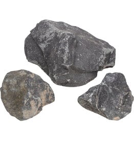 CaribSea Caribsea Fresh Water Aquascaping Stone Black Abyss 25 Lb
