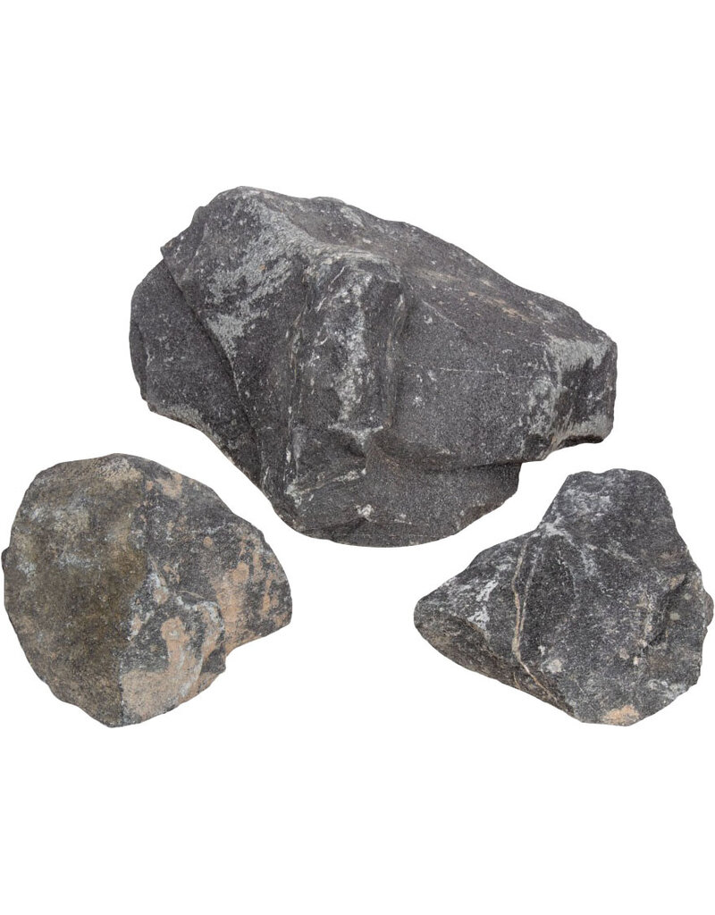 CaribSea Caribsea Fresh Water Aquascaping Stone Black Abyss 25 Lb
