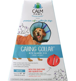 Equipped Calm Paws Caring Collar W/Calming Disk for Dogs MD
