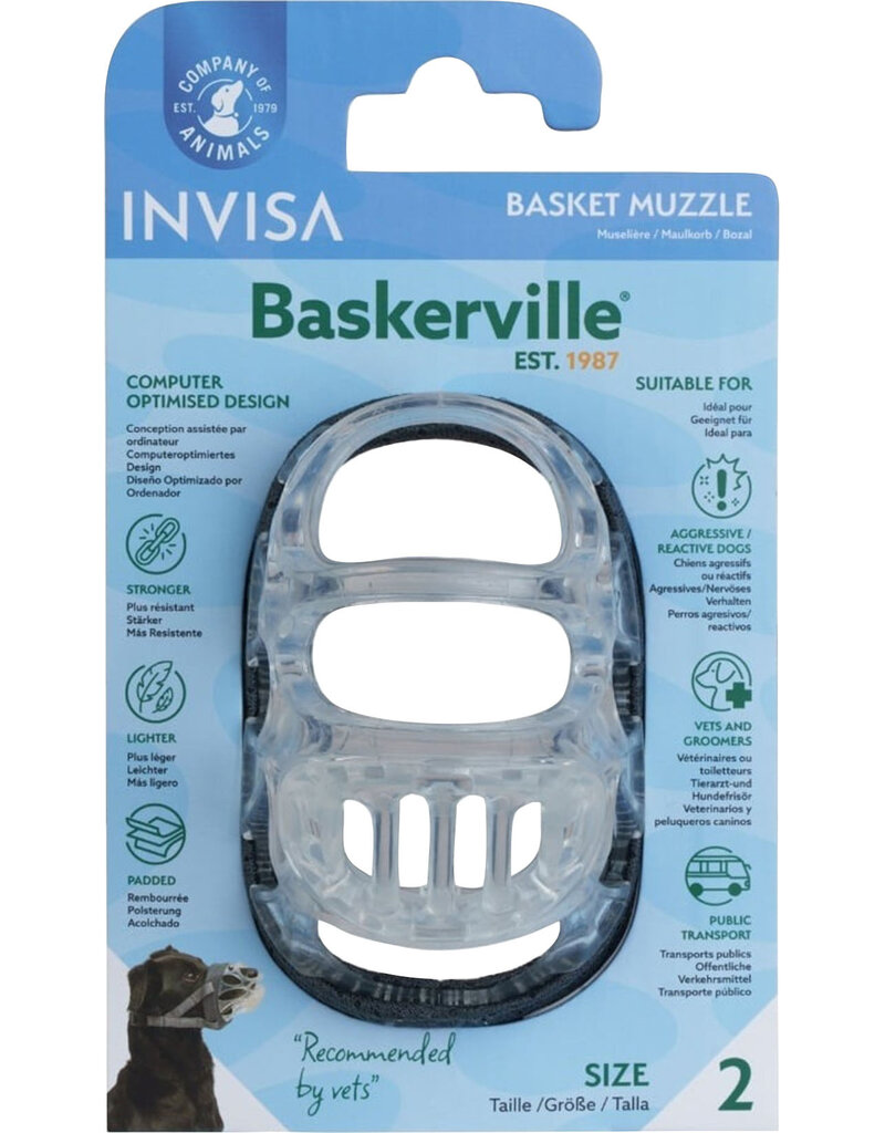 The Company of Animals Invicta Clear Dog Muzzle
