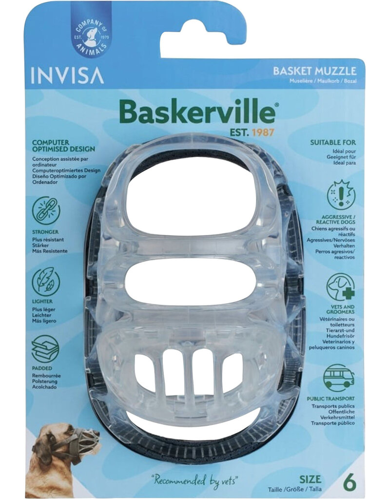The Company of Animals Invicta Clear Dog Muzzle
