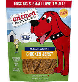 Clifford the Big Red Dog Clifford Soft/Chewy Dog Treat Jerky Chicken 6 Oz