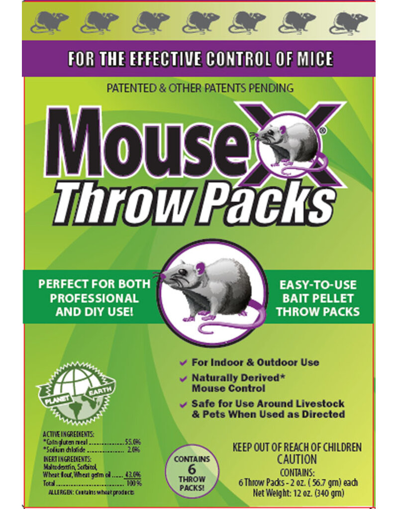 Ecoclear Mousex Throw Pack Box 12 Oz