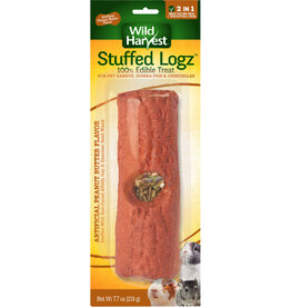 Spectrum Wild Harvest Stuffed Logz Small Animal Treat PB 7.7 Oz