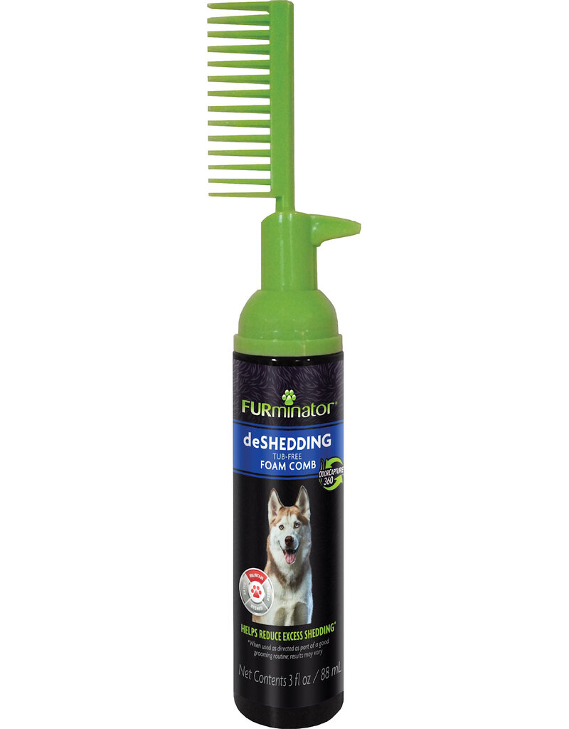 Furminator Furminator Rinse Free Foam Comb Dog 3 Oz
