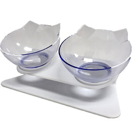 Goo-Eez Goo-Eez Inclined Double Feeder Cat Bowl