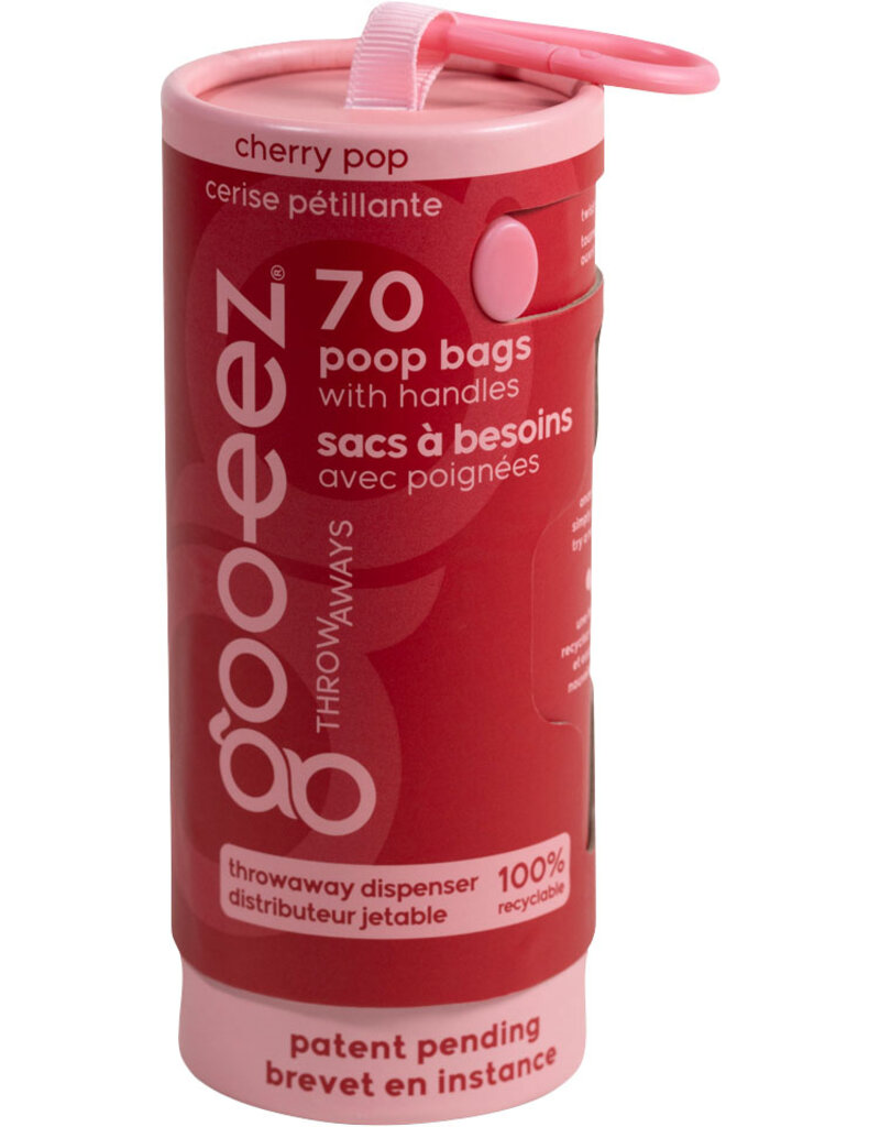 Goo-Eez Goo-Eez Eco-Friendly Poop Bags W/Dispenser 70 Ct