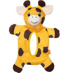 Growls Bruizers Dog Toy Giraffe Yellow