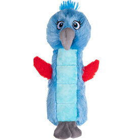 Growls Belly Burdz Dog Toy Blue