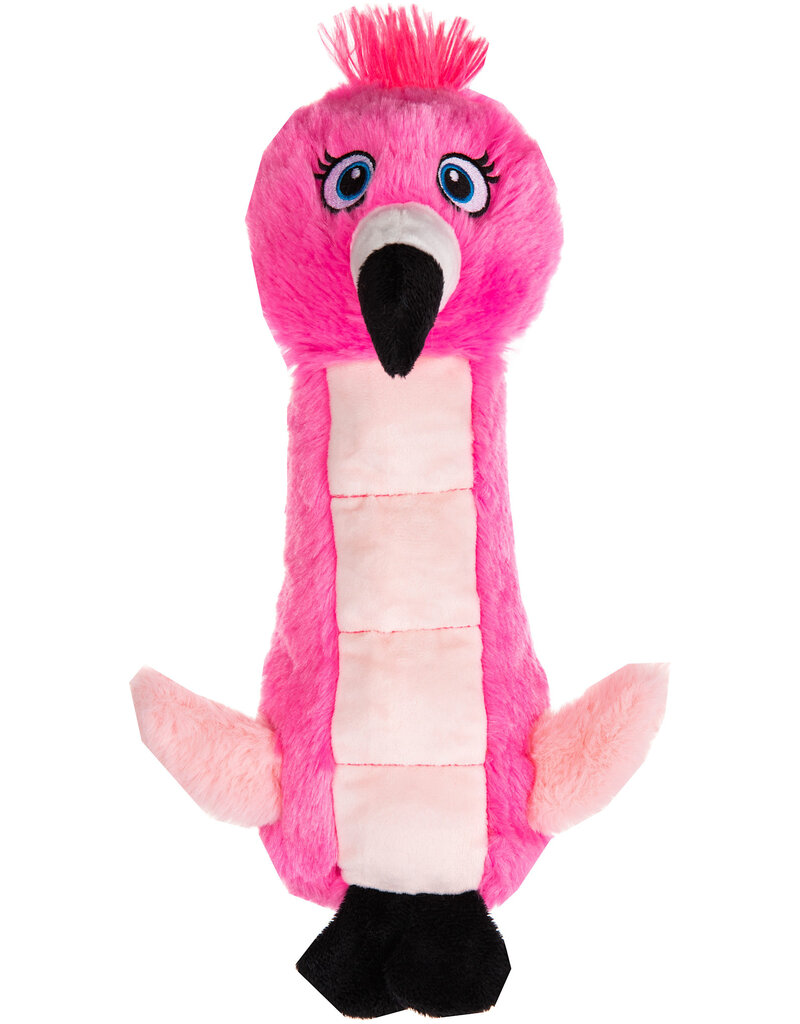 Growls Belly Burdz Dog Toy Pink